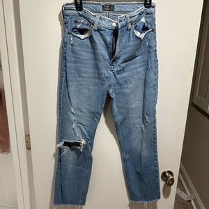 Women’s high rise Abercrombie & Fitch jeans